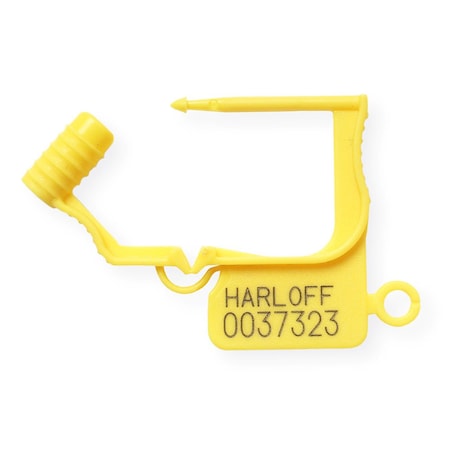 Harloff Breakaway Lock Plastic Seals, 100 Pack BASEALS-100